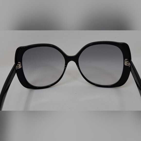 Gucci Nero Sunglasses Oversized Square Frame Black Gray GG0472SA 001 56-17-145 - Picture 14 of 15